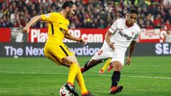 Luis Muriel jug&oacute; 72 minutos, en el triunfo de Sevilla sobre Atl&eacute;tico, que le dio el paso a semifinales de la Copa del Rey