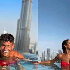 Marcos Llorente y Paddy celebran su compromiso en Dubái