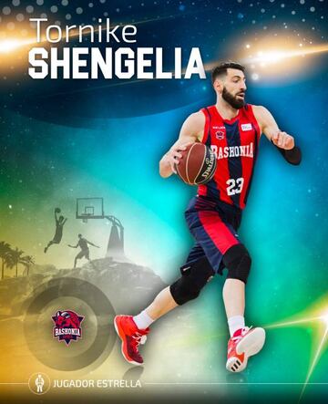 Tornike Shengelia, estrella del Baskonia.