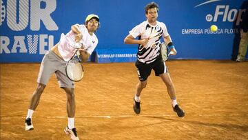 Peralta le gana el duelo a Jarry en el dobles de Lyon