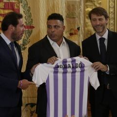 Ronaldo Nazario, nuevo dueño del Real Valladolid