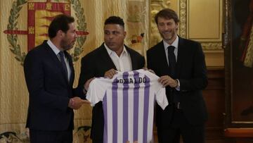 Ronaldo Nazario, nuevo dueño del Real Valladolid