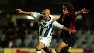 12/12/98 BARCELONA B-MALAGA MOVILLA
 FOTO ENRIC FONTCUBERTA