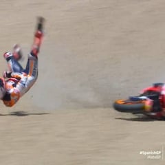 Márquez tiene fractura en el húmero y cita con el quirófano