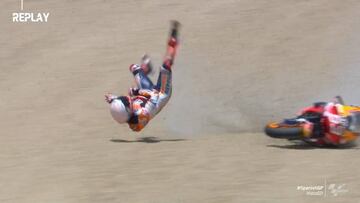 Márquez tiene fractura en el húmero y cita con el quirófano