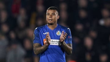 Robert Kenedy con el Getafe.