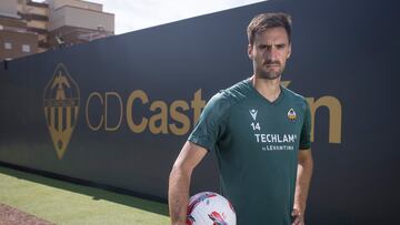 Oropesa (Castellón) 13082024 Entrevista Jesus de Miguel, delantedo del CD Castellón que compite en la liga Hipermotion en la temporada 2024 2025
Foto: Carme Ripollés