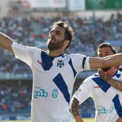Tenerife-Oviedo, casi cinco décadas de goles