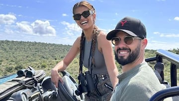 20/12/22    ISCO JUGADOR DEL SEVILLA CON SU PAREJA EN UN SAFARI HACE UN MES