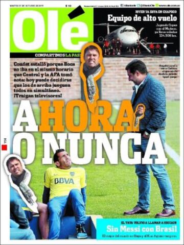 Portadas de la prensa mundial