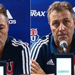 Agotado: el rostro de Kudelka al lanzar su frase más dura en la U