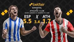 RCD Espanyol vs. Athletic Club de Bilbao: horario, dónde ver, pronósticos y clasificación