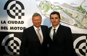 El trazado aragonés, que fue ideado por el ingeniero alemán Hermann Tilke, tuvo como asesor técnico al piloto de Fórmula 1 Pedro Martínez de la Rosa.