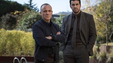 Javier Gutiérrez y Mario Casas, protagonistas de Hogar, lo último de Netflix.