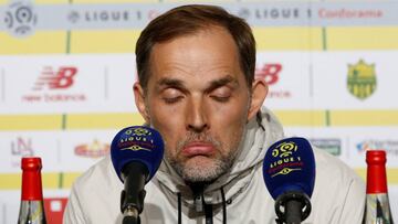 Tuchel en rueda de prensa tras caer ante el Nantes