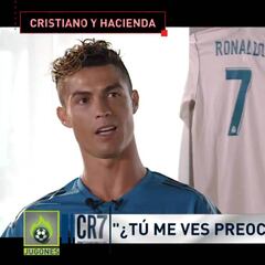 Cristiano y sus problemas con Hacienda: "¿Me ves preocupado?"