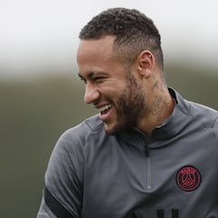 Neymar vuelve a correr y apunta al Real Madrid