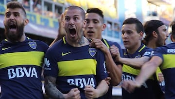 Benedetto ya brilla en Argentina con Boca; anotó un hat-trick