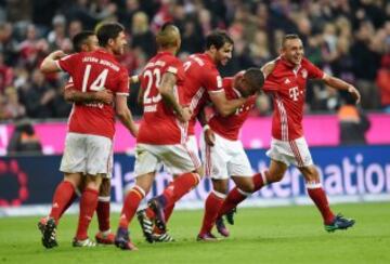 Arturo Vidal fue figura en triunfo de Bayern Munich en Alemania