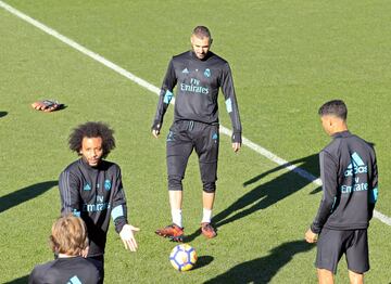 Real Madrid train ahead of trip to Catalonia to face Girona