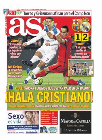 Portadas de la prensa mundial