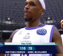 Resumen del San Pablo Burgos vs. Anwil Wloclacek