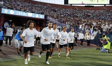 Marcelo, Nacho, Modric, Casemiro y Kovacic.