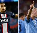 Haaland y Mbappé: ataque relámpago a la cima del fútbol