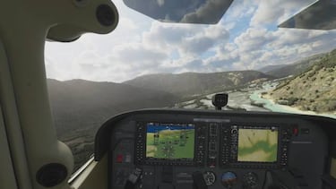 X019: Microsoft Flight Simulator, impresiones desde la avioneta