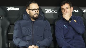 José Bordalás, entrenador del Valencia.