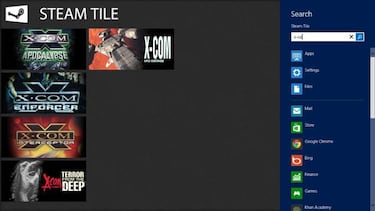 Personaliza las tiles de tu escritorio Windows 10 con tus juegos de Steam