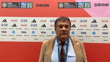 Declaraciones del DT tras sorteo.