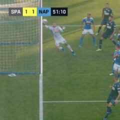 Reflejos de oro: Tremenda atajada de Ospina ante el SPAL