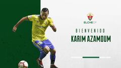 Karim Azamoum, nuevo jugador del Elche CF.