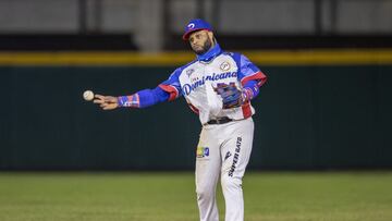 <br><br>
Robinson Cano de Aguilas Cibaenas durante el juego Federales de Chiriqui (PAN) vs Aguilas Cibaenas (DOM), Correspondiente a la Semifinal de la Serie del Caribe Mazatlan 2021, en el Estadio Teodoro Mariscal, el 05 de Febrero de 2021.