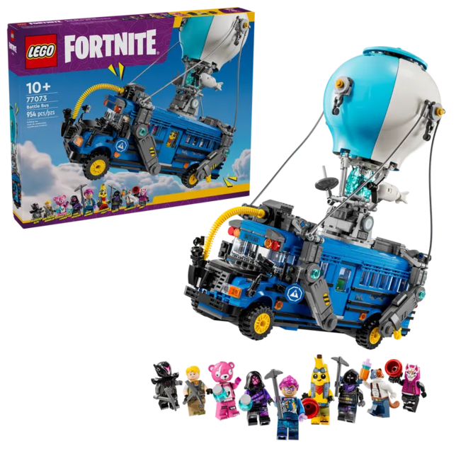 Así es el set de LEGO del Autobús de Batalla de Fortnite precio, qué incluye y fecha de