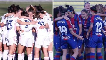 Real Madrid y Levante pelean por la segunda posición.