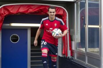 Miguel de las Cuevas nuevo jugador del Osasuna. 