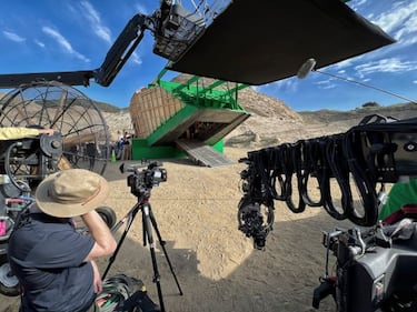 Primeras imágenes del rodaje de Rebel Moon, lo nuevo de Zack Snyder inspirado en Star Wars