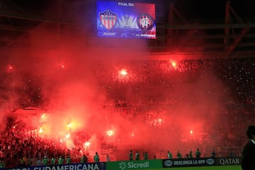 Junior y Atlético Paranaense empataron 1-1 en el estadio Metropolitano. Barranquilla gozó con los primeros 90 minutos de la final de Copa Sudamericana.