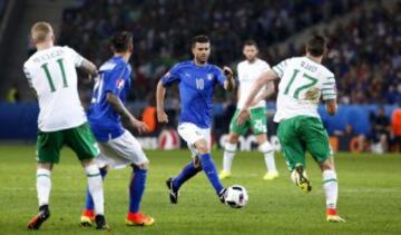 Motta con el balón. 