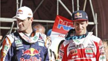 Marc Coma y Joan Barreda fueron segundo y tercero en la tercera etapa.