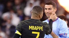 Kylian Mbappé's first meeting with Cristiano Ronaldo