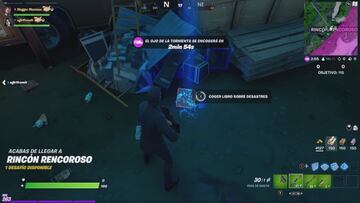 Recogemos un libro sobre explosivos en Rincón Rencoroso