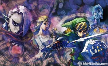 Música en Zelda Skyward Sword: La Lira con Wii Motion Plus