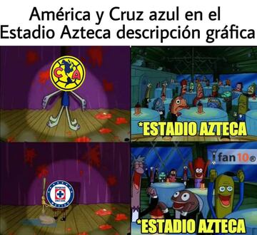 Los memes acaban con Cruz Azul América por el empate a ceros
