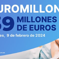 Euromillones: comprobar los resultados del sorteo de hoy, viernes 9 de febrero