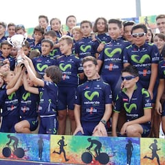 Valverde: "Repetir Giro, Tour y Vuelta me parece demasiado"