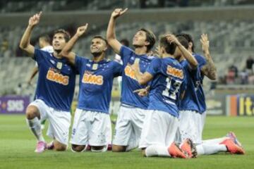 El Cruzeiro de Brasil está en el sitio 36 con 7 mil 914 puntos. 