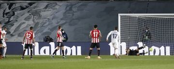 1-0. Toni Kroos marc¨® el primer gol.